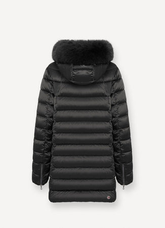 Colmar capospalla donna Piumino a trapezio con pelliccia 2233E 2YO 99