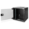 Digitus Alloggiamento a parete 254 mm [10] - 312x300 mm [LxP] (254MM/10IN 6U WALL MOUNTING CAB - 330X312X300 MM BLACK [RAL 9005])