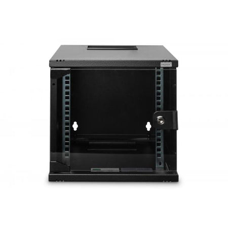 Digitus Alloggiamento a parete 254 mm [10] - 312x300 mm [LxP] (254MM/10IN 6U WALL MOUNTING CAB - 330X312X300 MM BLACK [RAL 9005])