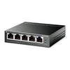 TP-LINK TL-SG105PE - SWITCH 5 PORTE GIGABYTE - 4P POE+ 802.3at/af, 65W PoE Power