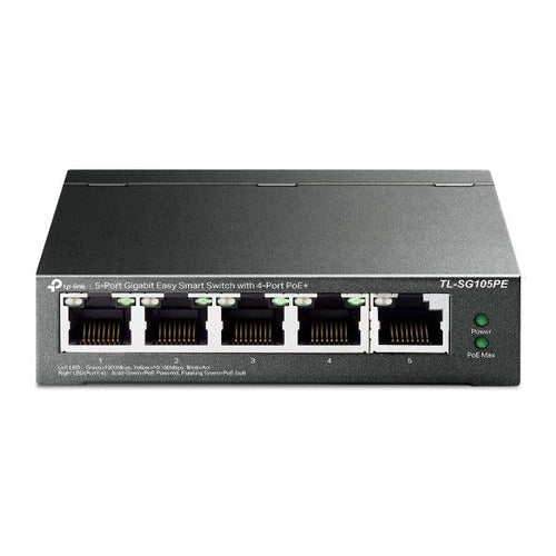 5-Port Gigabit Easy Smart PoE