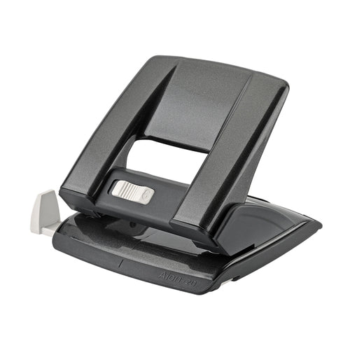 Perforatore 2 Fori Nero Max 20 Fg Kartia