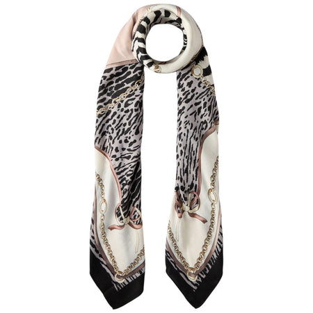 Liu Jo stola stampa ANIMALIER 120X120 2F5083T0300 Beige