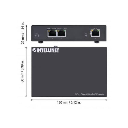Ultra PoE Extender Gigabit 2 porte