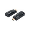 Extender HDMI Over Ethernet 1080p Compatto Nero
