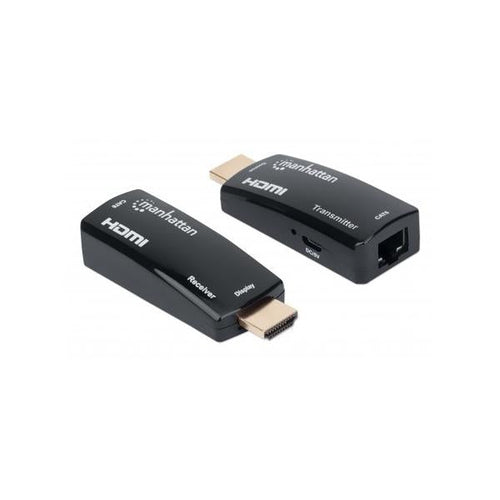 Extender HDMI Over Ethernet 1080p Compatto Nero