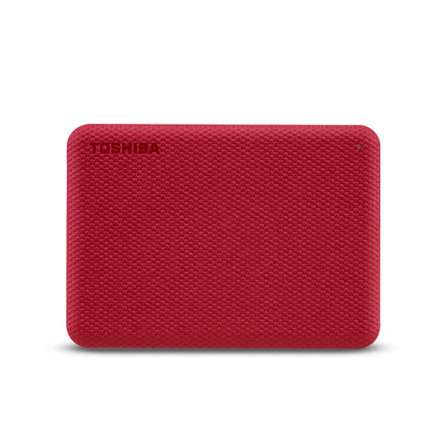 Toshiba Canvio Advance disco rigido esterno 1 TB 2.5 USB tipo A 2.0/3.2 Gen 1 [3.1 Gen 1] Rosso (CANVIO ADVANCE 1TB RED - 2.5IN USB 3.2 GEN 1)