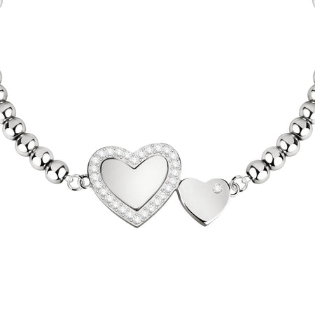 Bracciale MORELLATO donna Love acciaio doppio cuore