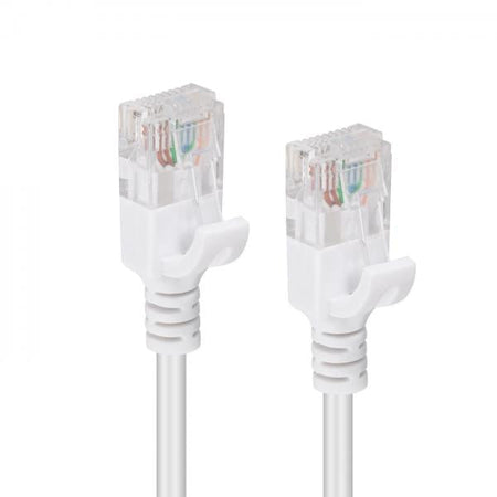 U/UTP CAT6A Slim 7.5M White