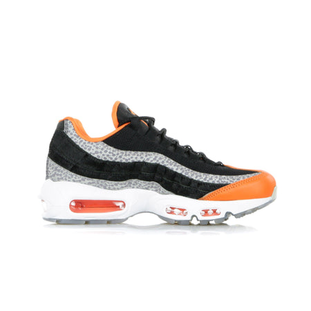 Nike Scarpa Bassa Uomo Air Max 95 Black/black/granite/safety Orange da uomo