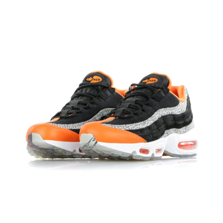 Nike Scarpa Bassa Uomo Air Max 95 Black/black/granite/safety Orange da uomo