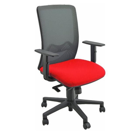 Sedia oper nathan red+bracc regolab - NHA/BRF/ER