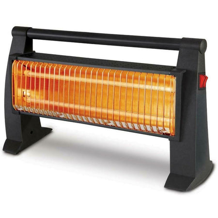 Stufa Riscaldatore Portatile al Quarzo 1200W 50cm Riscaldatore a Infrarossi