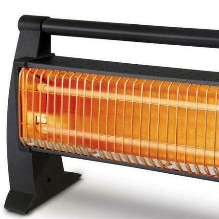 Stufa Riscaldatore Portatile al Quarzo 1200W 50cm Riscaldatore a Infrarossi