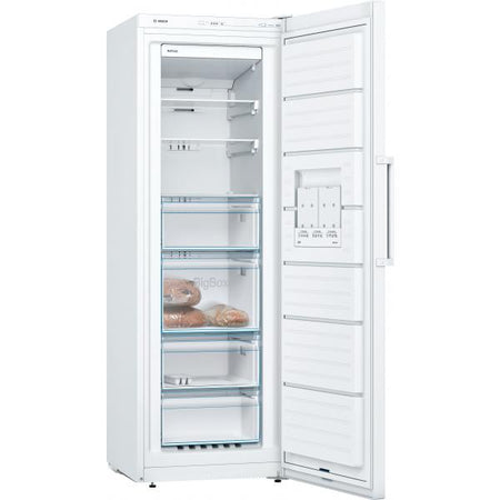 Bosch Congelatore Verticale 225lt E No Frost 4casset.bianco Gsn33vwep