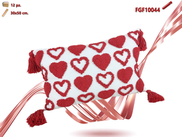 Cuscino Rettangolare con Ricamo