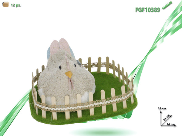 Gallina in Polistirolo con Recinto