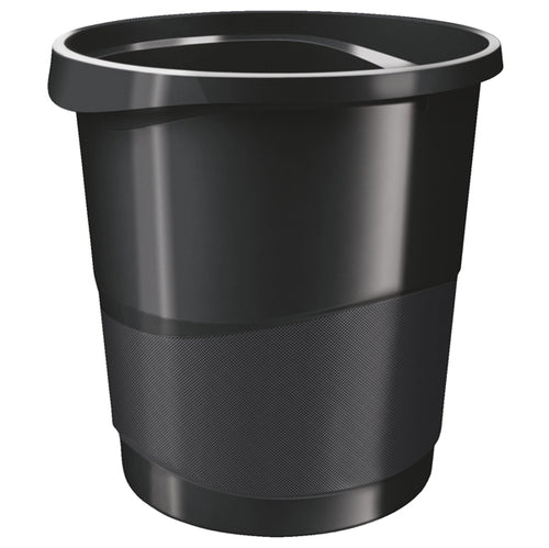 Cestino Gettacarte Europost Nero Vivida 14Lt Esselte