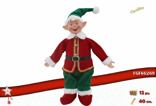 Elfo natalizio carillon