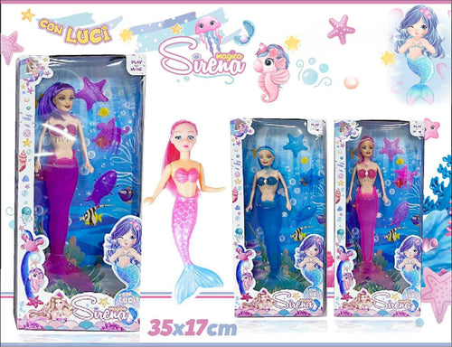 MAGICA SIRENA CON LUCI