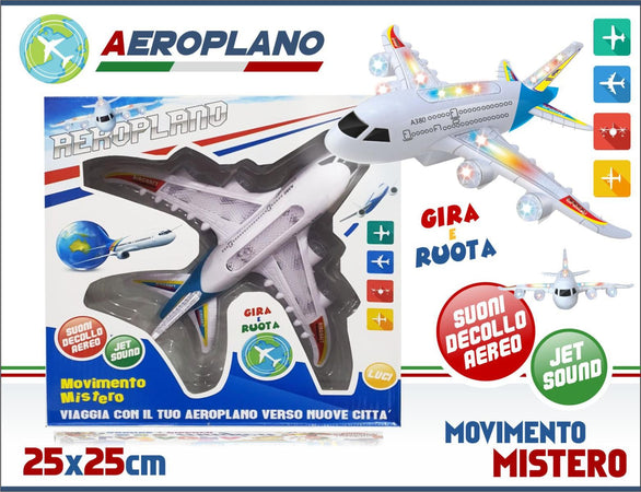 AEREO LUCI E SUONI MOVIMENTO MISTERO