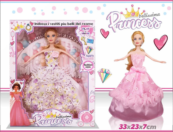 BAMBOLA PRINCIPESSA DA BALLO ASS