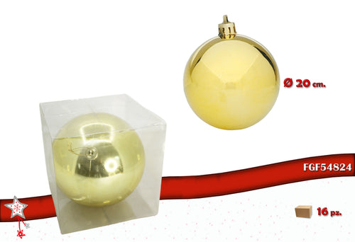 Sfera Grande Colore Oro