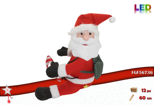 Babbo Natale con Corda Arrampicatore