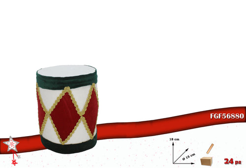 Tamburo Polistirolo e Tessuto