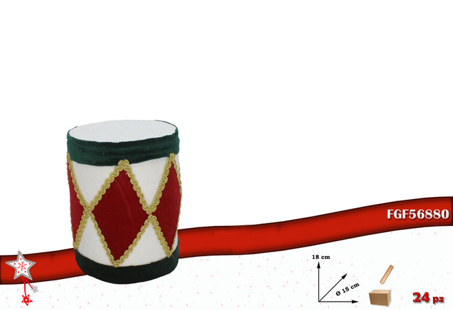 Tamburo Polistirolo e Tessuto