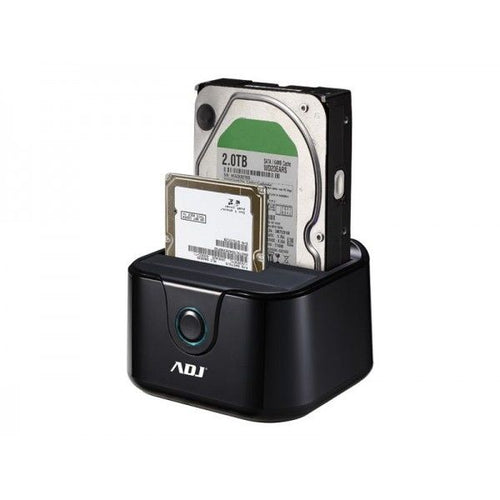 Docking station hdd2.5/3.5 max8tbbk double clonazione usb 3.0 sata adj - 120-00014