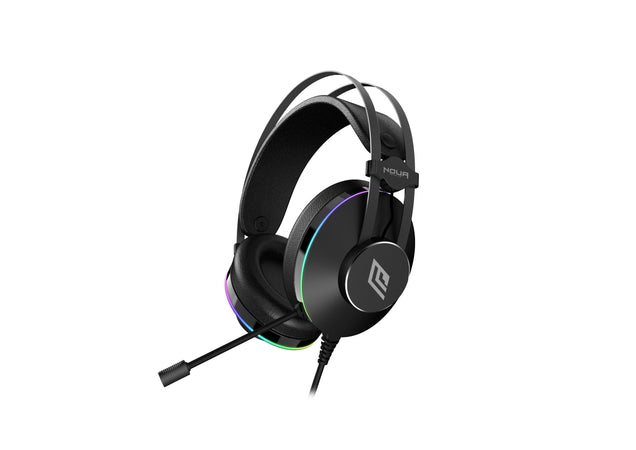 Noua cuffia c / microfono usb gaming rgb bk pillar 7.1 - NOUHS0620DR-H50K71U