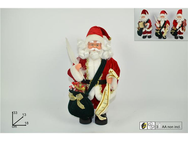 Babbo Natale con Strumenti e Movimento