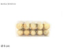 Palle 6cm 20 pezzi Oro
