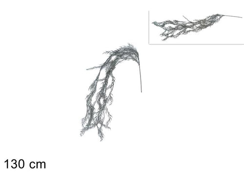 Stelo Rami Pendenti Glitterati 130cm Silver