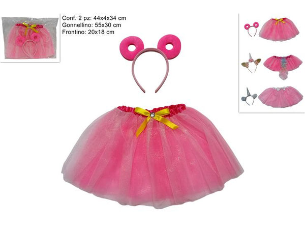 Gonnellino Tulle con Frontino Assortito