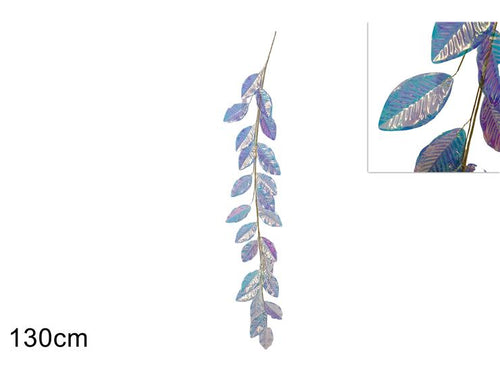 Ghirlanda Foglie Rainbow 130cm