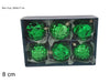 Palle 8cm Set 6 Pezzi Verde