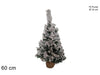 Albero 60cm Innevato con 70 Punte