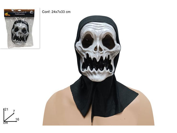 Maschera Mostro con Cappuccio