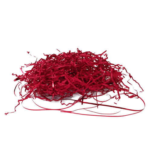 Paglia decorativa per cesti e confezioni regalo con fili laminati