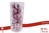 Confezione 24 Palline Mix color rosa