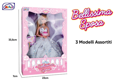 BAMBOLA BELLISSIMA SPOSA ASS