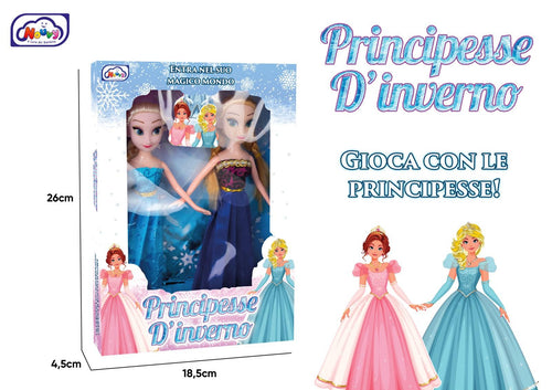 COPPIA PRINCIPESSE D'INVERNO