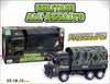 CAMION MILITARE ALL'ASSALTO