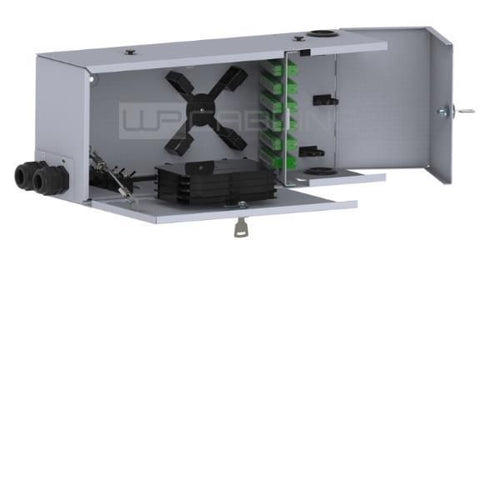 Box ottico ip65 per 48 sc grigio - WPC-FCB-I2048
