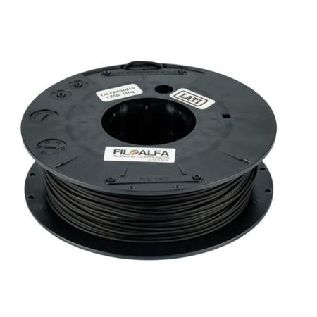 Pla conduttivo 150gr 1 75mm nero - 1ALFAOHM