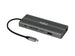 Hub dock type c multiport 12 in 1 usb+hdmi+vga+lan+pd+audio+sd adj - 143-00023