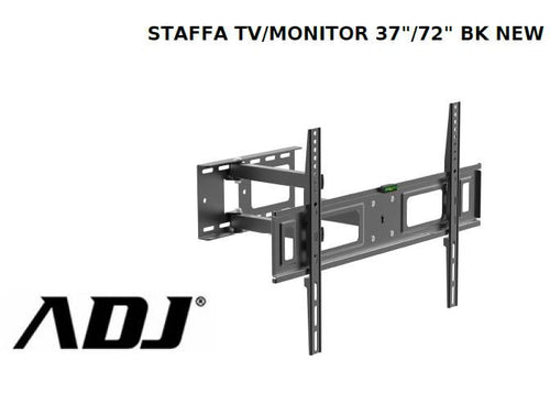 Staffa tv/monitor 37/72 bk new max 50kg max vesa 600*400 snodo180? - 190-00015