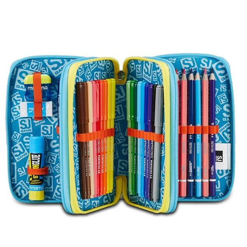 Ast.3 zip sj gang - turchese fluo - 30C202428